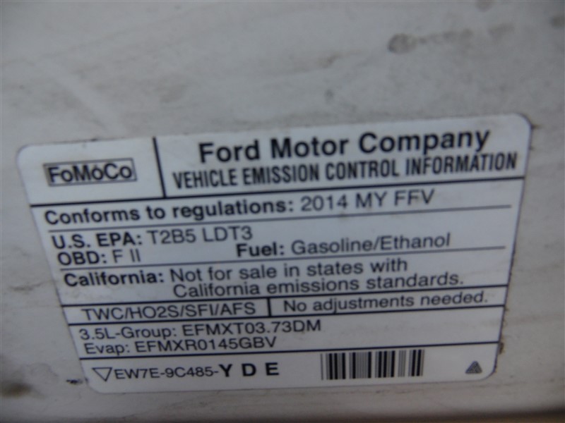 2014 Ford Explorer Base White 3.5L AT 2WD #F22129